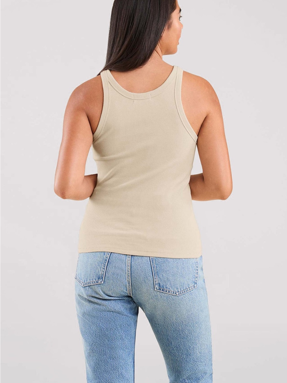Nuuds Essential Rib Tank Top Size XL - Picture 3 of 9